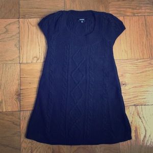 Knit sweater dress